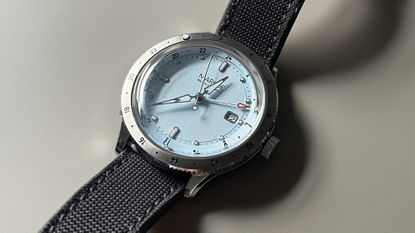 The Marloe Day GMT on a grey background