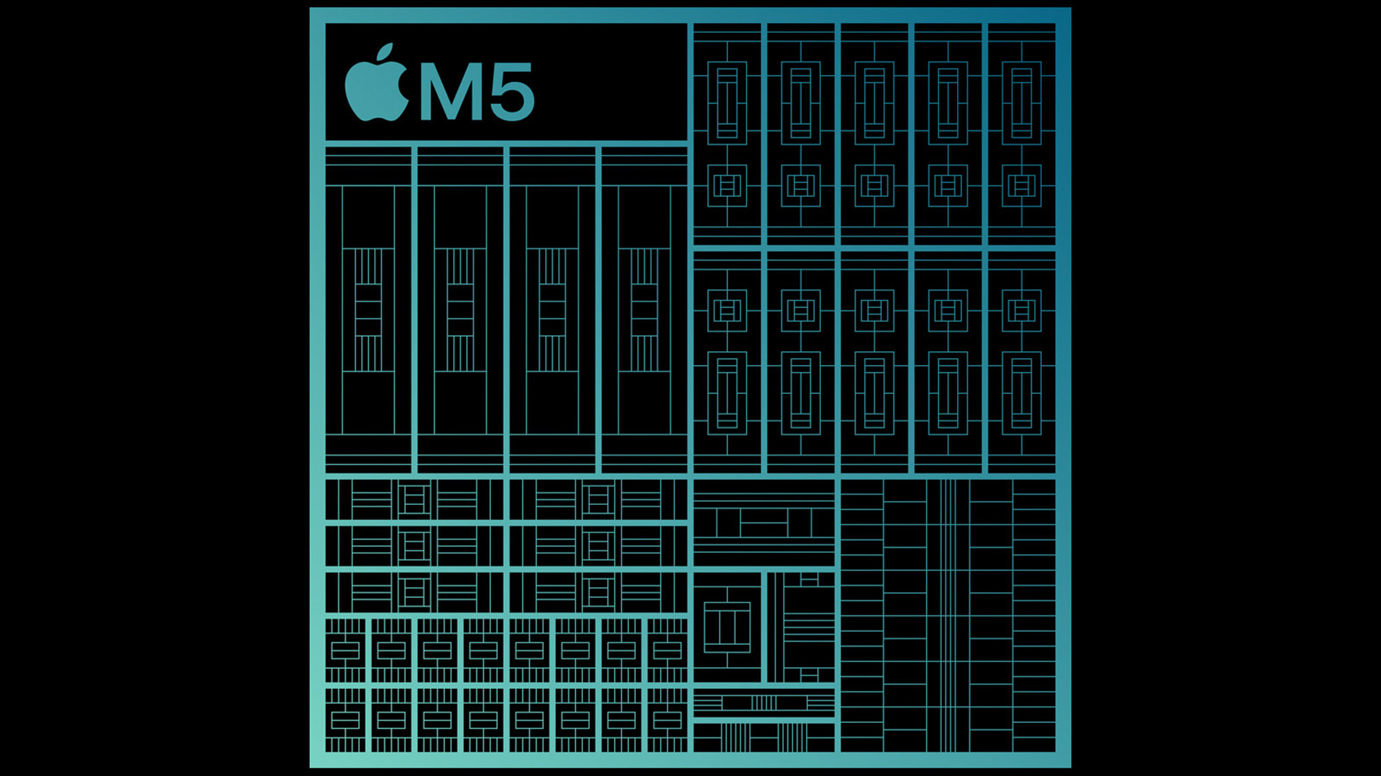 A block diagram of the Apple M5