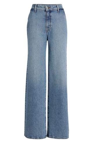 Nordstrom High Waist Wide Leg Jeans (Were $129) 