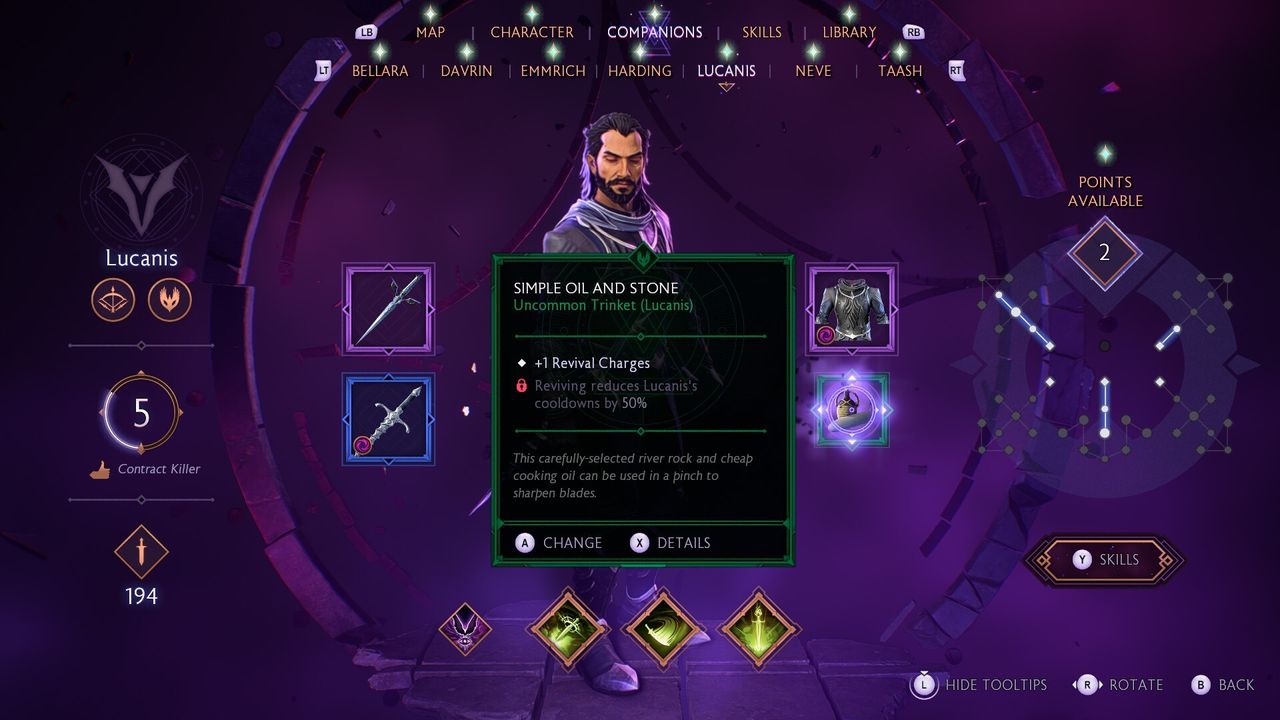 Dragon Age: The Veilguard revive - Lucanis