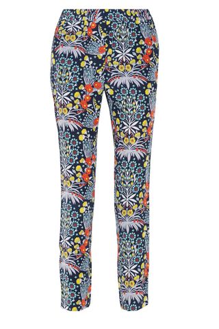 Marc By Marc Jacobs Maddy Printed Silk Tapered Pants, Was £280, Now £84