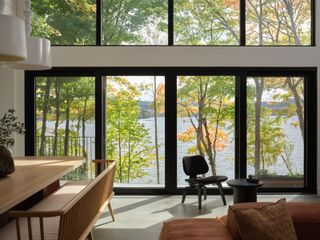 Views of Peninsula Lake from the main living room