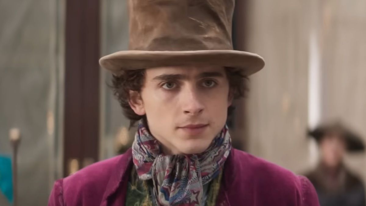 Timothee Chalamet in Wonka