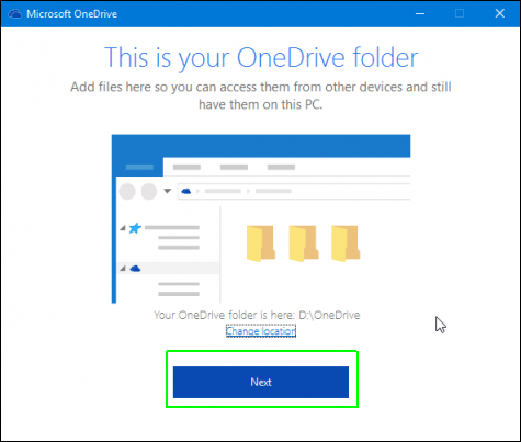 best location for onedrive file location mac
