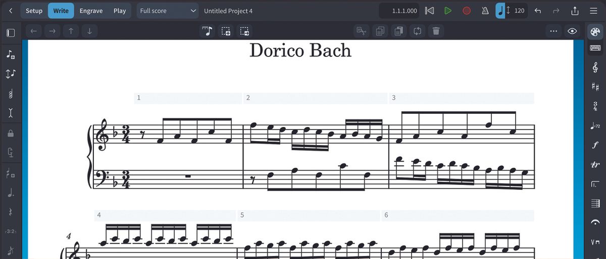 Steinberg Dorico for iPad 