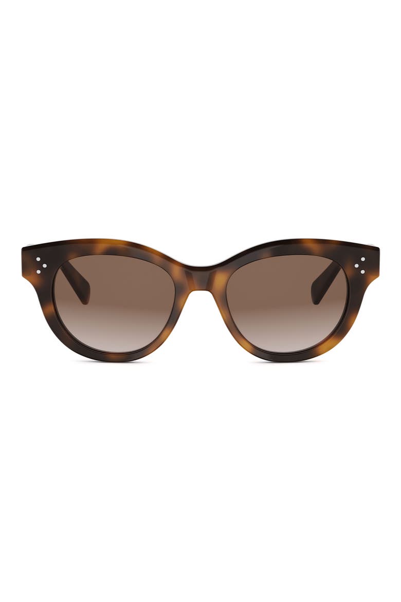 3 Dots 51mm Round Sunglasses