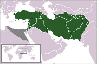map of Persian Empire