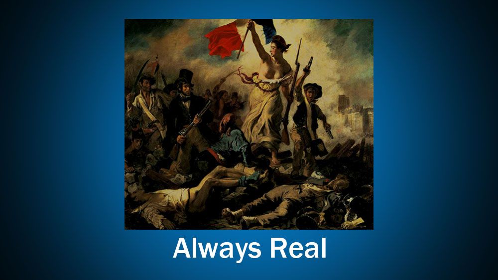 ACNH paintings: LIBERTY LEADING THE PEOPLE BY EUG&Egrave;NE DELACROIX