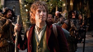 Martin Freeman as Bilbo Baggins in The Hobbit An Unexpected Journey