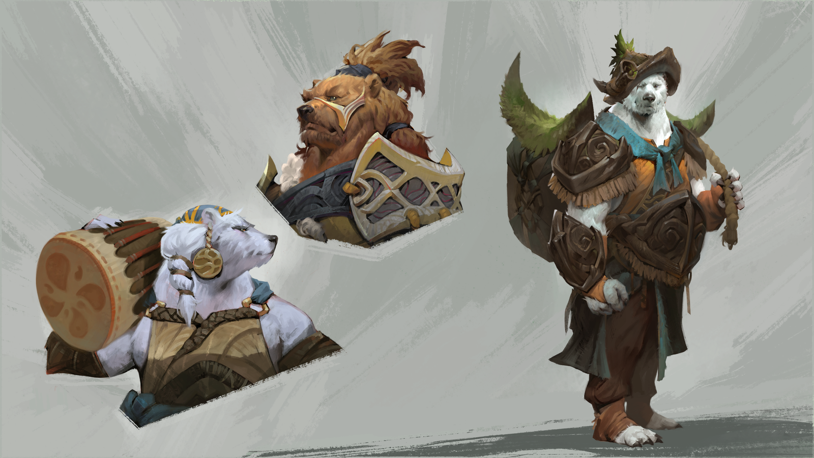 Guild Wars 3 concept art - Kodan species reveal