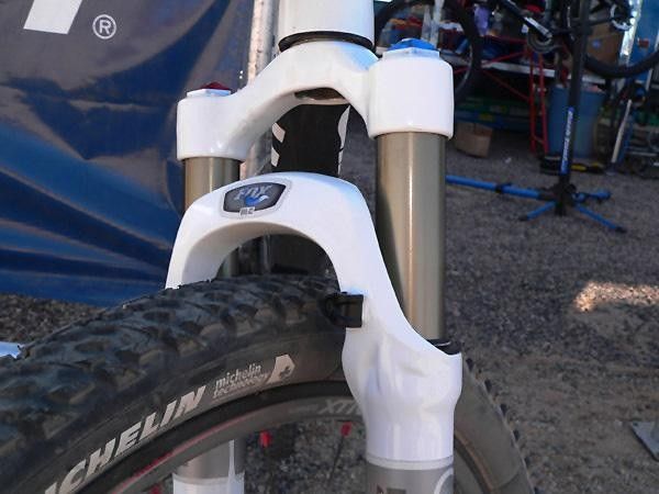 The new fork features a new crown and lower legs