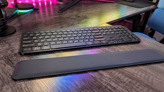 Image of the Logitech MX Keys S wireless keyboard.