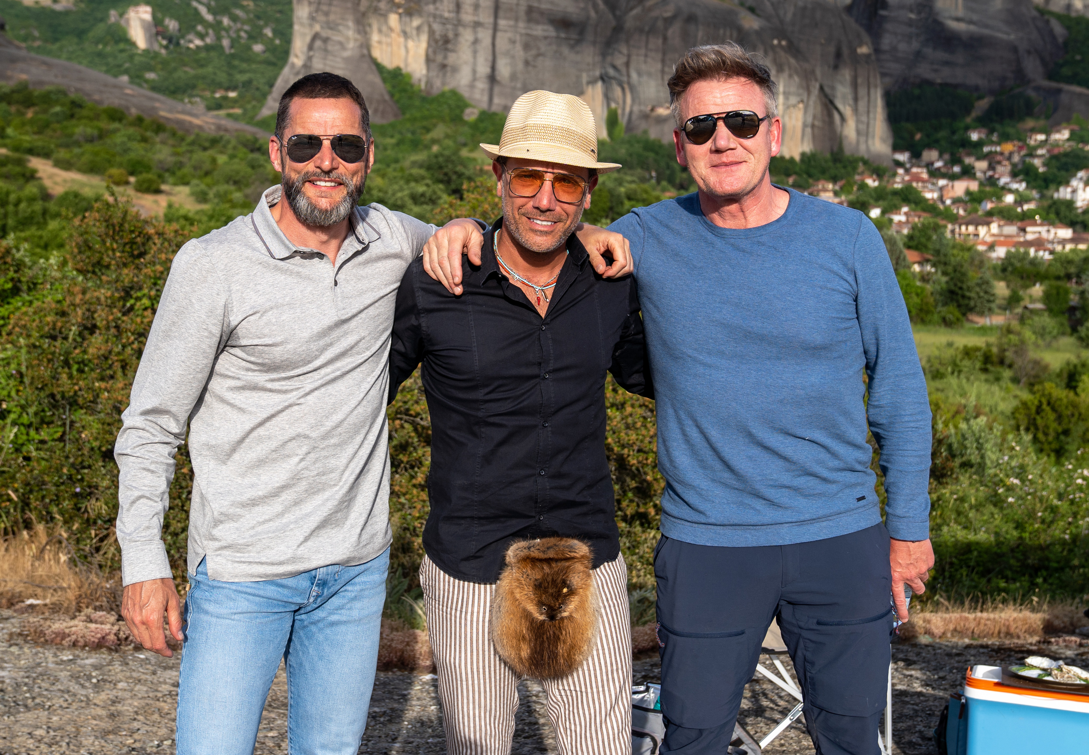 TV tonight Fed, Gino and Gordon in Greece.