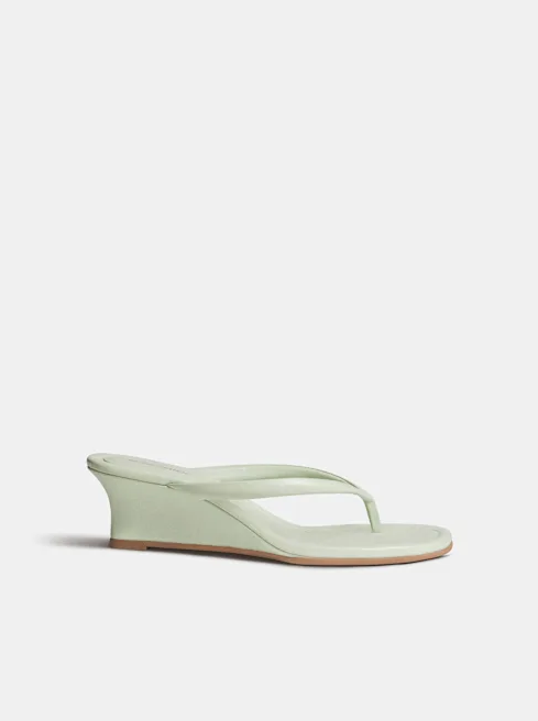 Amelia Thong Wedge Sandal