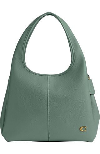 Lana Polished Pebble Leather Shoulder Bag