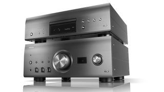 Denon marks 110 years with new stereo and AV amps, SACD player and cartridge