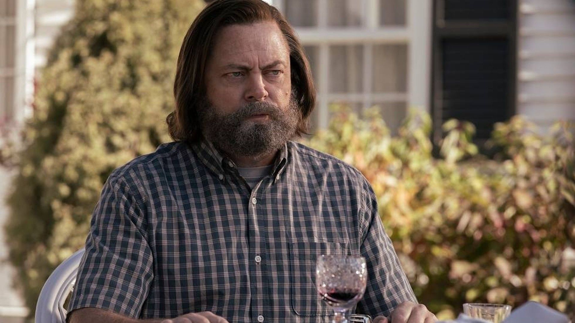 Nick last. Nick Offerman. Ник Офферман ласт оф АС.