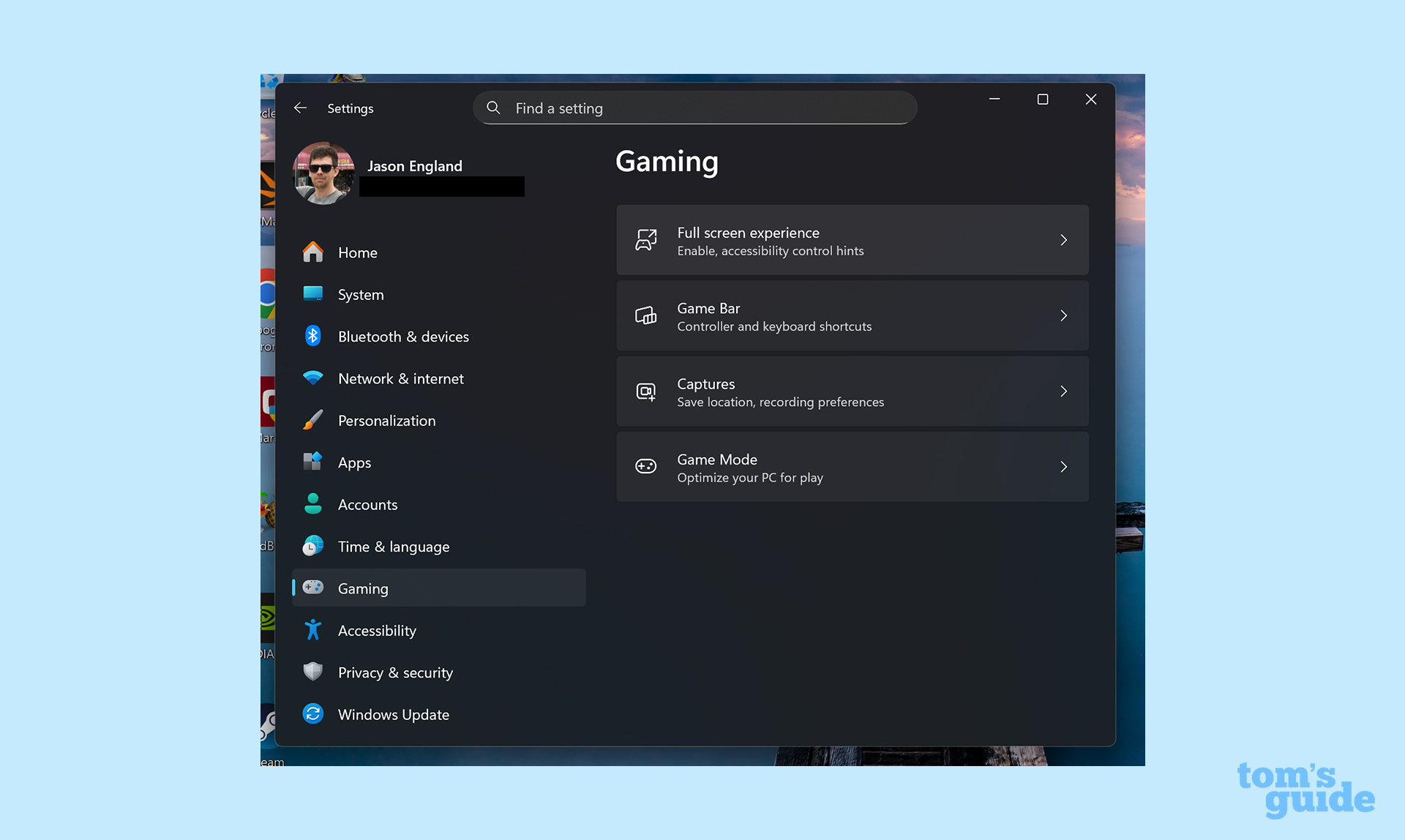 How to enable Xbox Full Screen Experience
