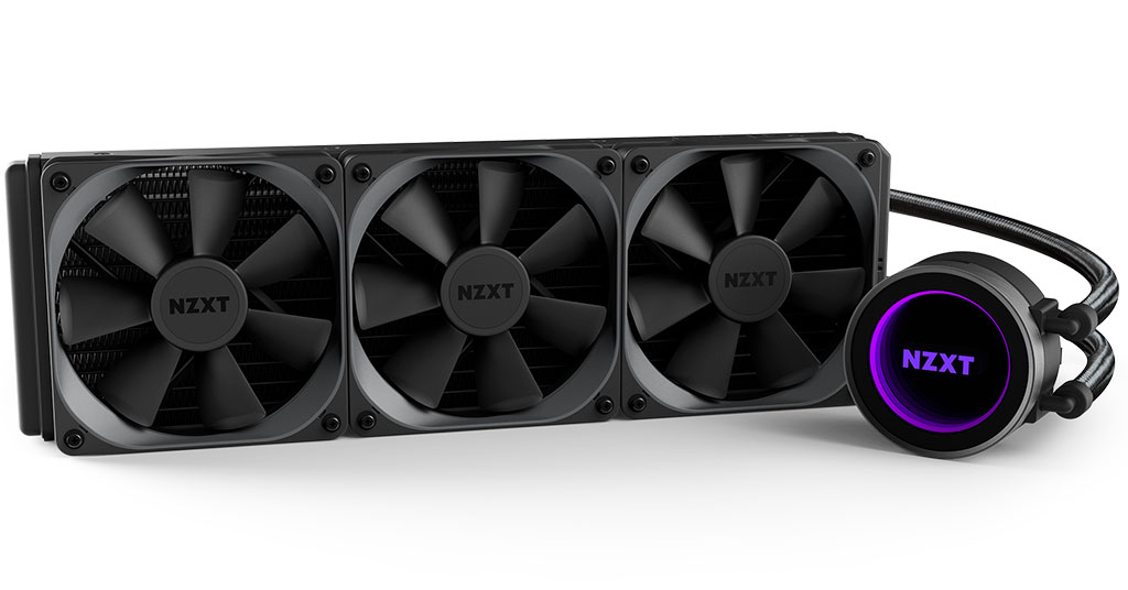 Nzxt S Kraken X72 Is The Company S First 360mm All In One Liquid Cooler Pc Gamer