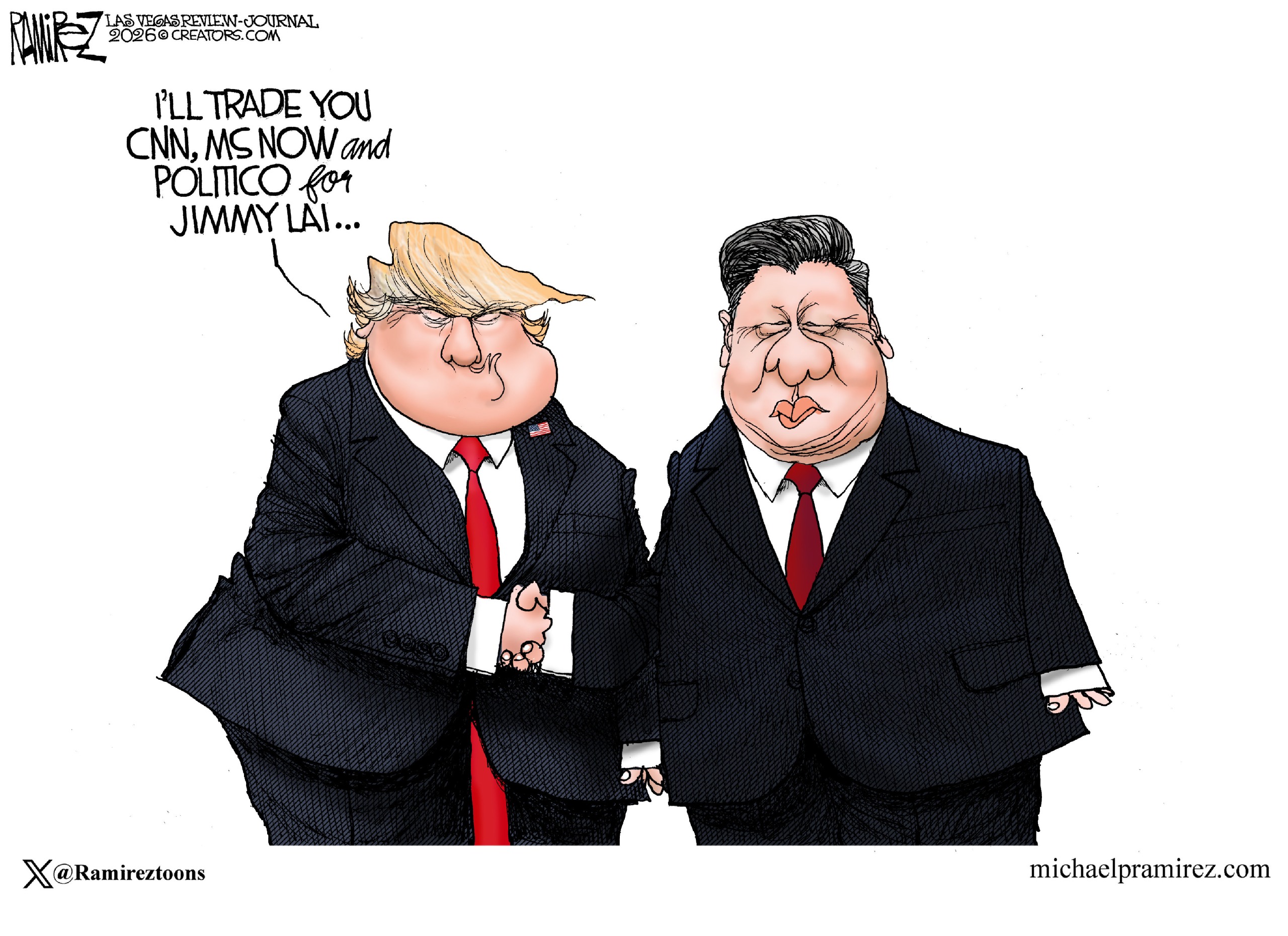 Political cartoon