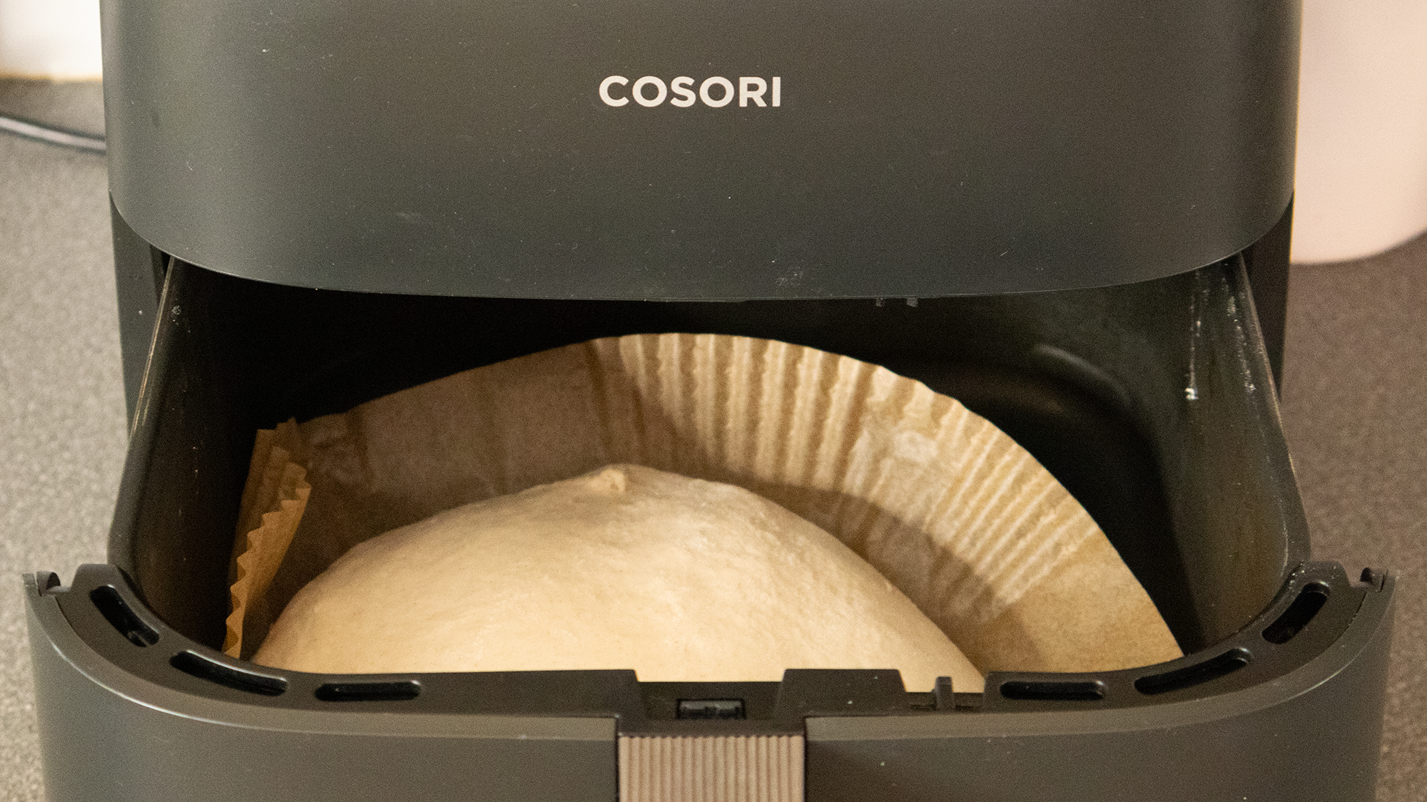 Bread proofing in air fryer