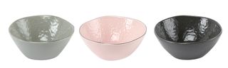 cookware pink black grey colour with white background