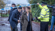 Jenna Coleman as Detective Ember Manning in The Jetty