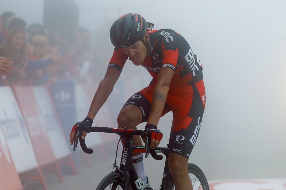 Alessandro De Marchi (BMC) crosses the line to win the stage