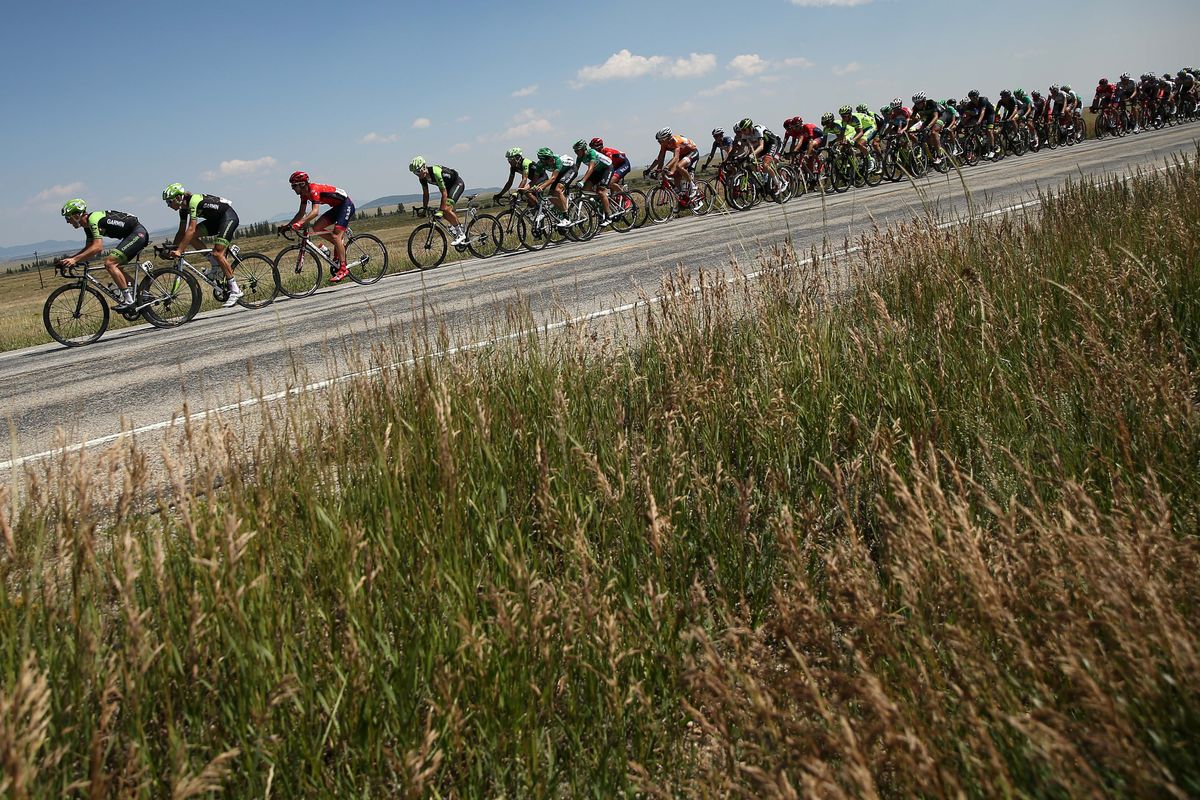 The riders also crossed some flat lands