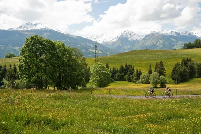 Scenery during stage 3 of the Bike Four Peaks