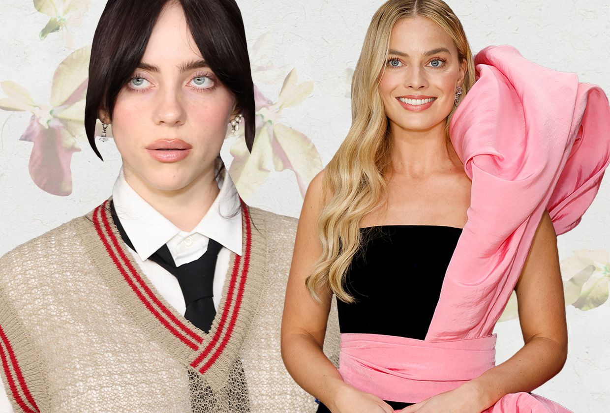 Billie Eilish and Margot Robbie