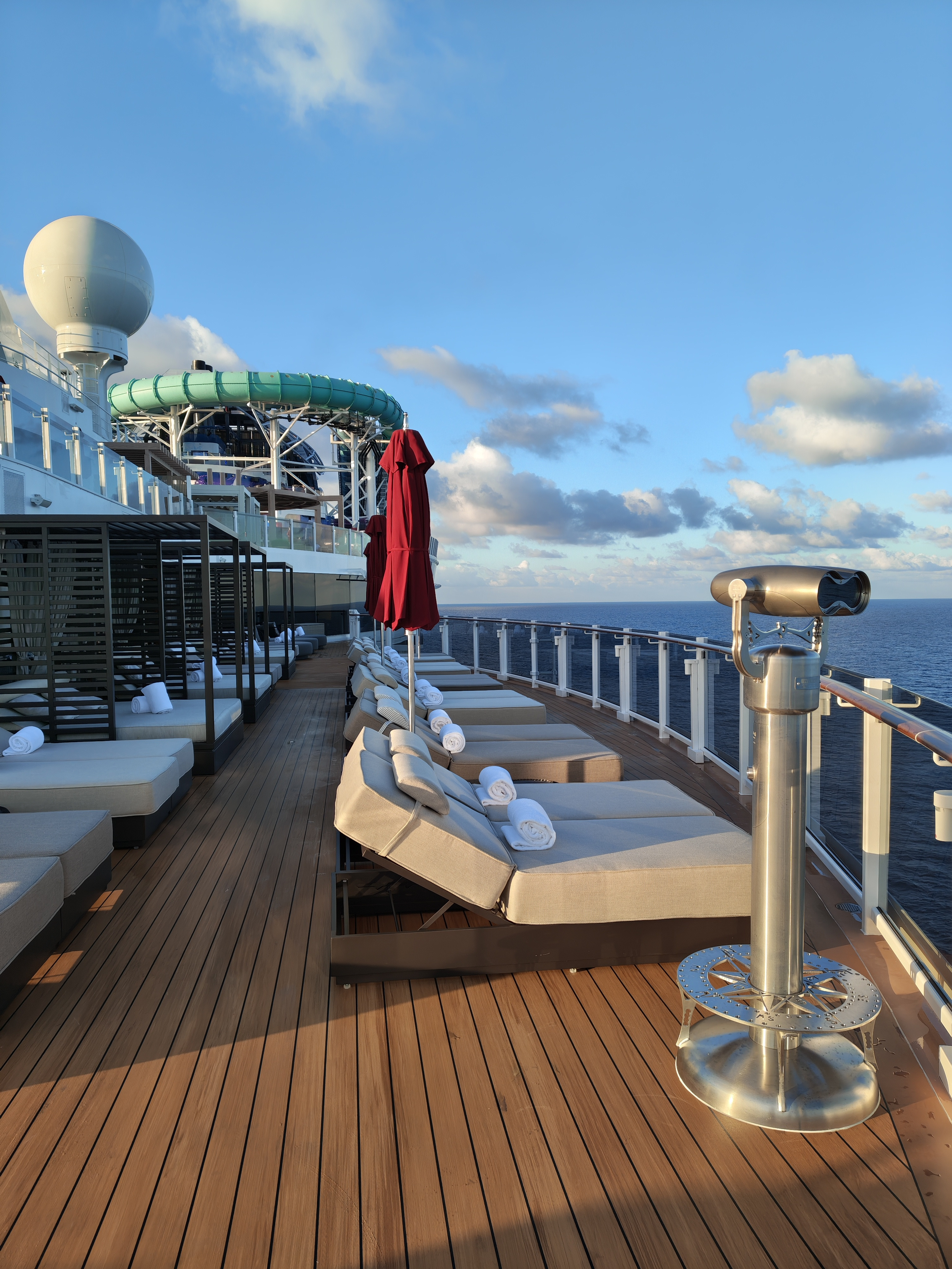 The Haven private deck aboard Norwegian Luna