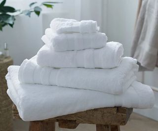 The White Company bath towels