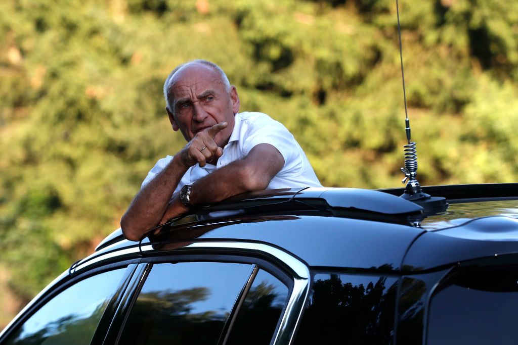 CHELM POLAND AUGUST 09 Czeslaw Lang of Poland Race Director during the 78th Tour de Pologne 2021 Stage 1 a 216km stage from Lublin to Chem 212m TourdePologne TDP2021 UCIWT on August 09 2021 in Chelm Poland Photo by Bas CzerwinskiGetty Images