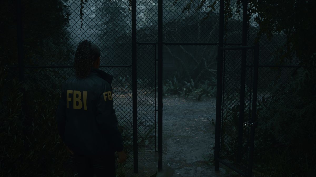 Alan Wake 2 image fidelity comparison screenshots