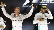 F1 Lewis Hamilton and Nico Roseberg
