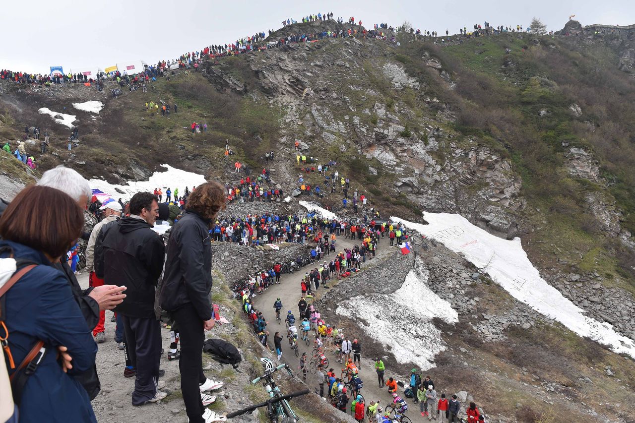 The view from the Colle delle Finestre