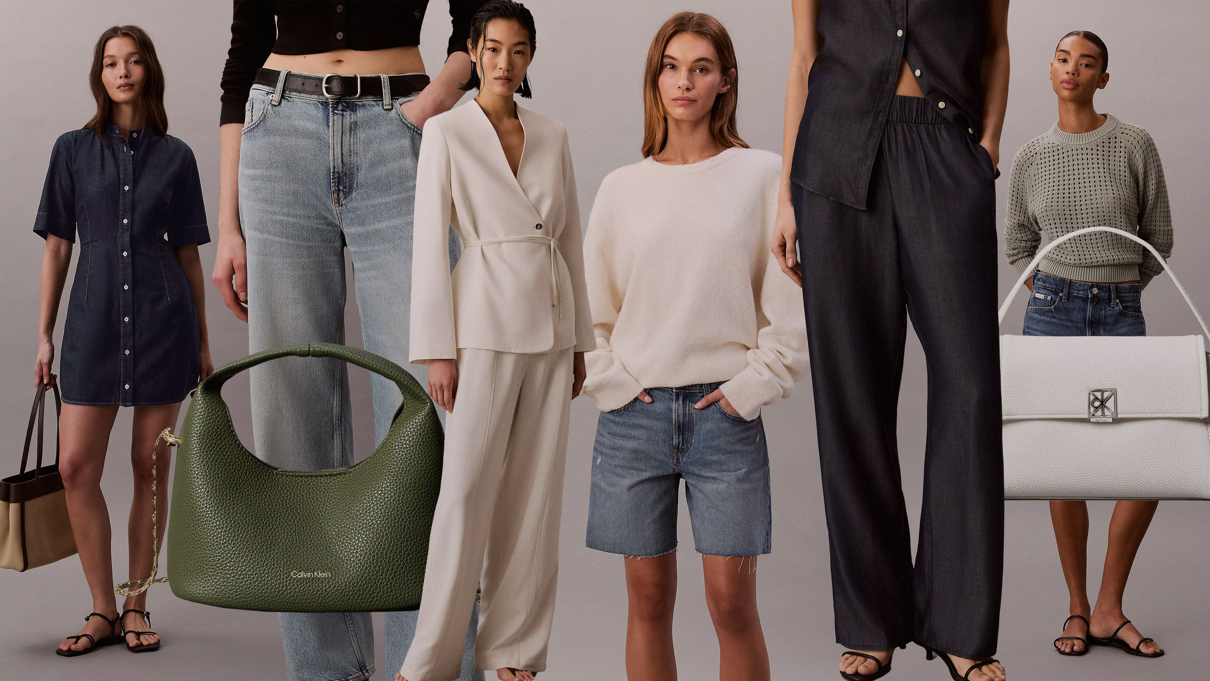 Collage Image of New Spring Arrivals From Calvin Klein