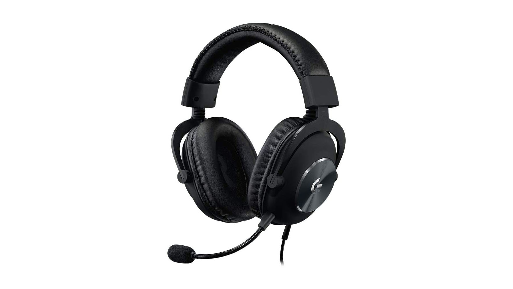 Logitech G Pro X Wireless gaming headset at an angle against a background