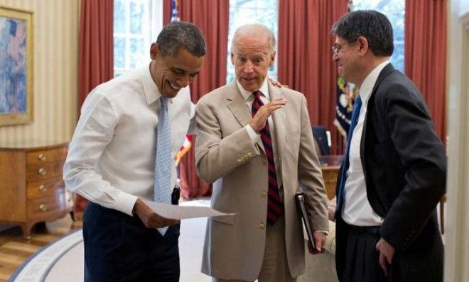 President Obama, Vice President Biden, and Jack Lew