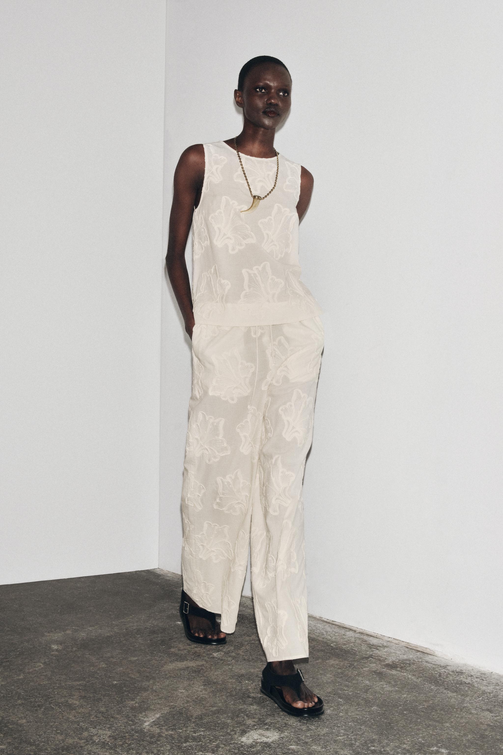 Zw Collection Embroidered Top