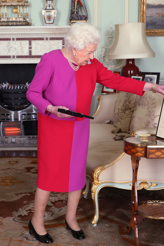 Queen Elizabeth II, March 2020