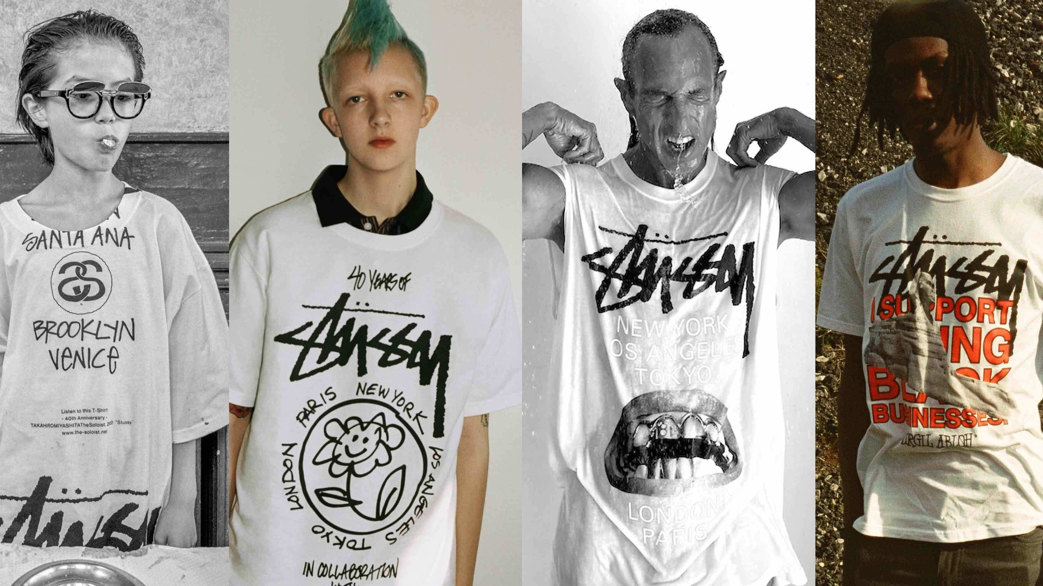 Stüssy Announces 40th Anniversary World Tour Collection | Marie Claire