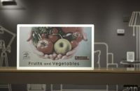 The world's first color e-paper display over 30-inches