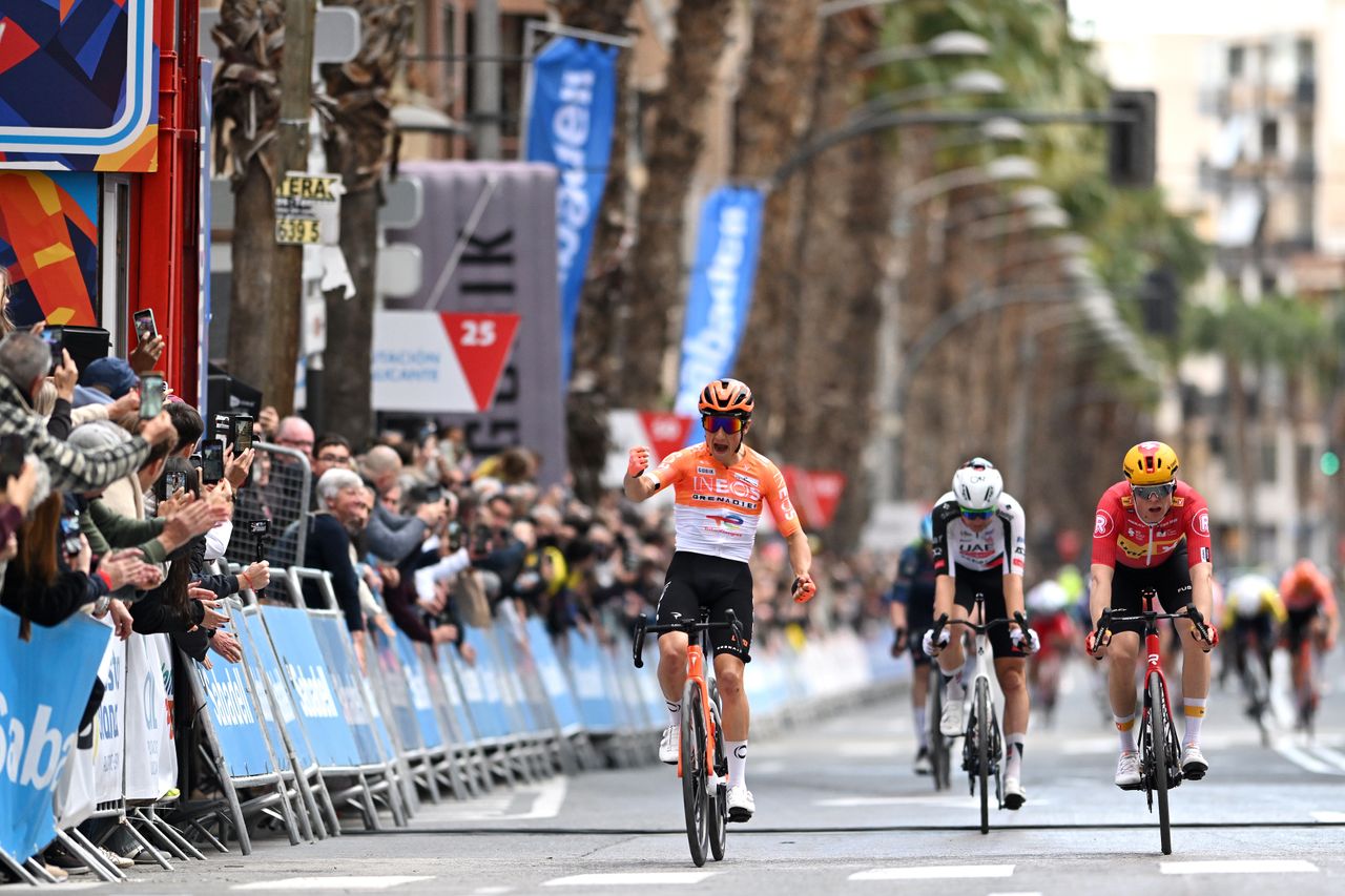 AJ August wins stage three Volta Valenciana 2026