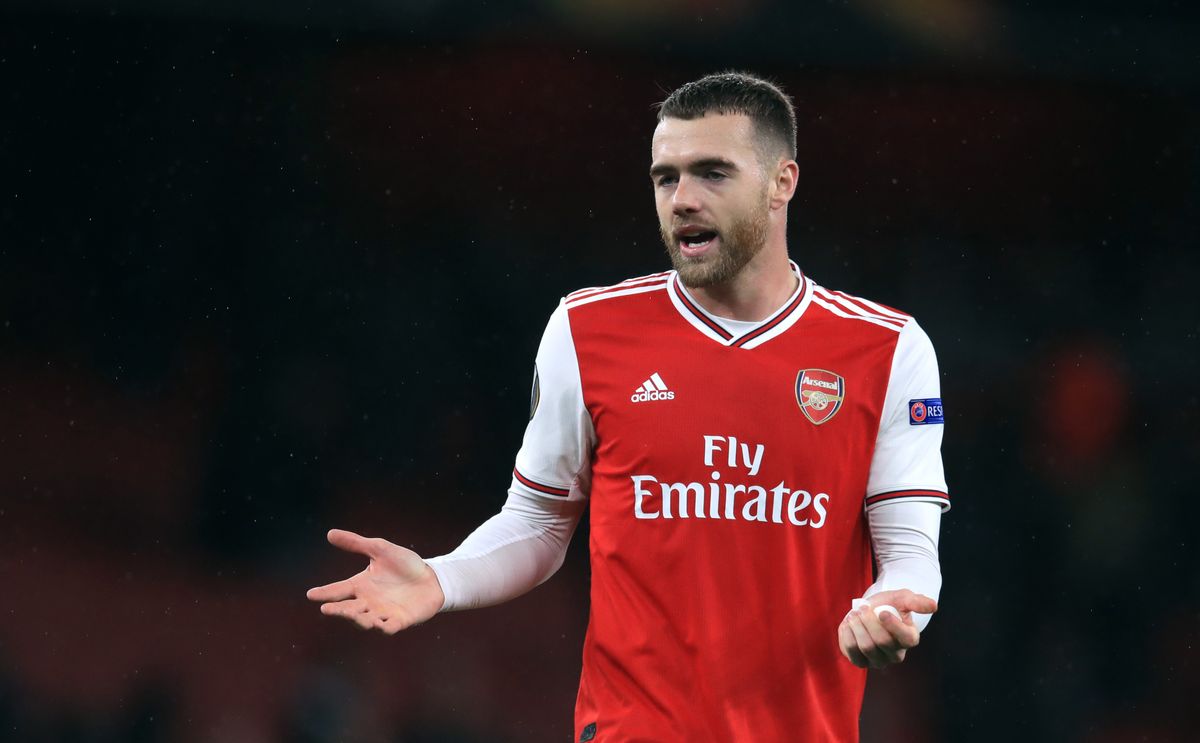 Calum Chambers has featured just twice for Arsenal this season.