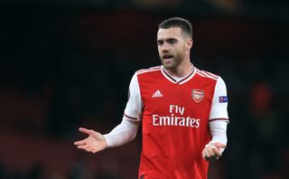 Calum Chambers has featured just twice for Arsenal this season.