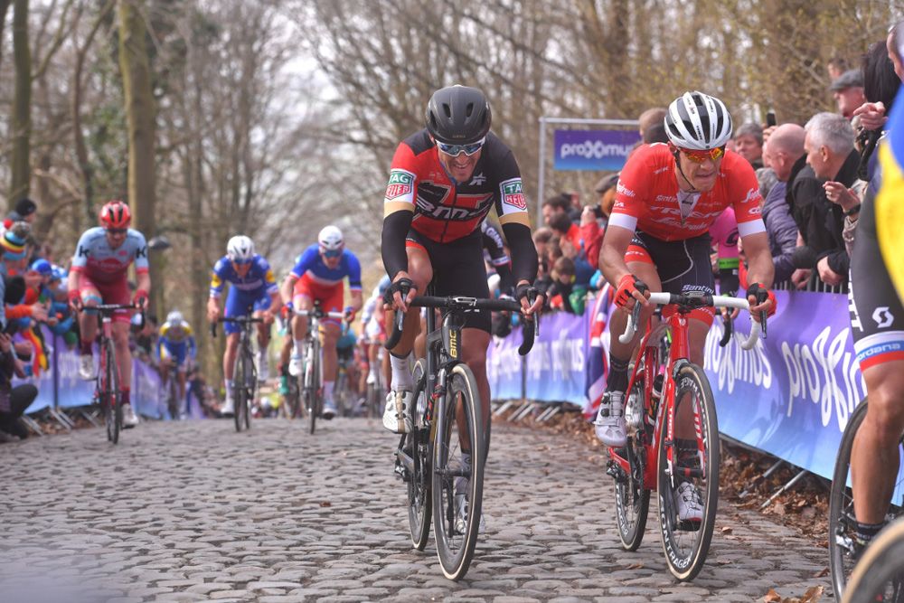 Greg van Avermaet (BMC) goes deep on the cobbles
