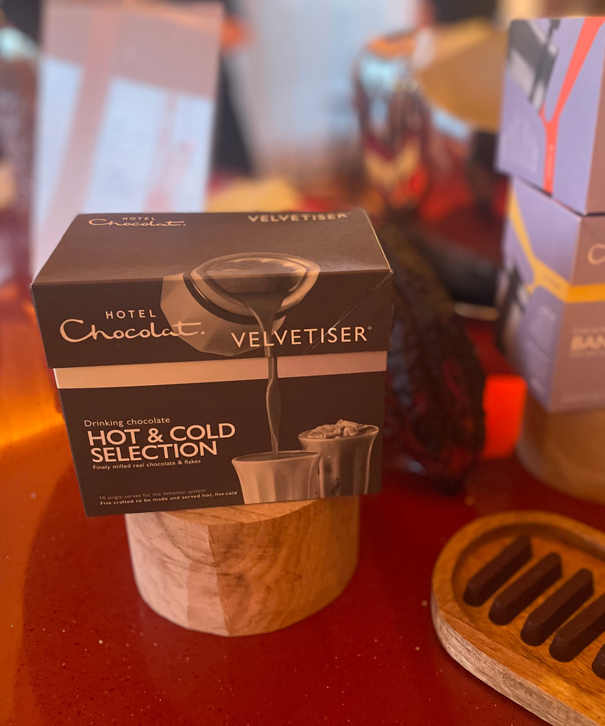 New cold drinking chocolate flavors from Hotel Chocolat