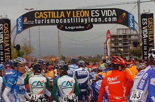 Riders at the start